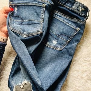 American eagle skinny jeans size 6